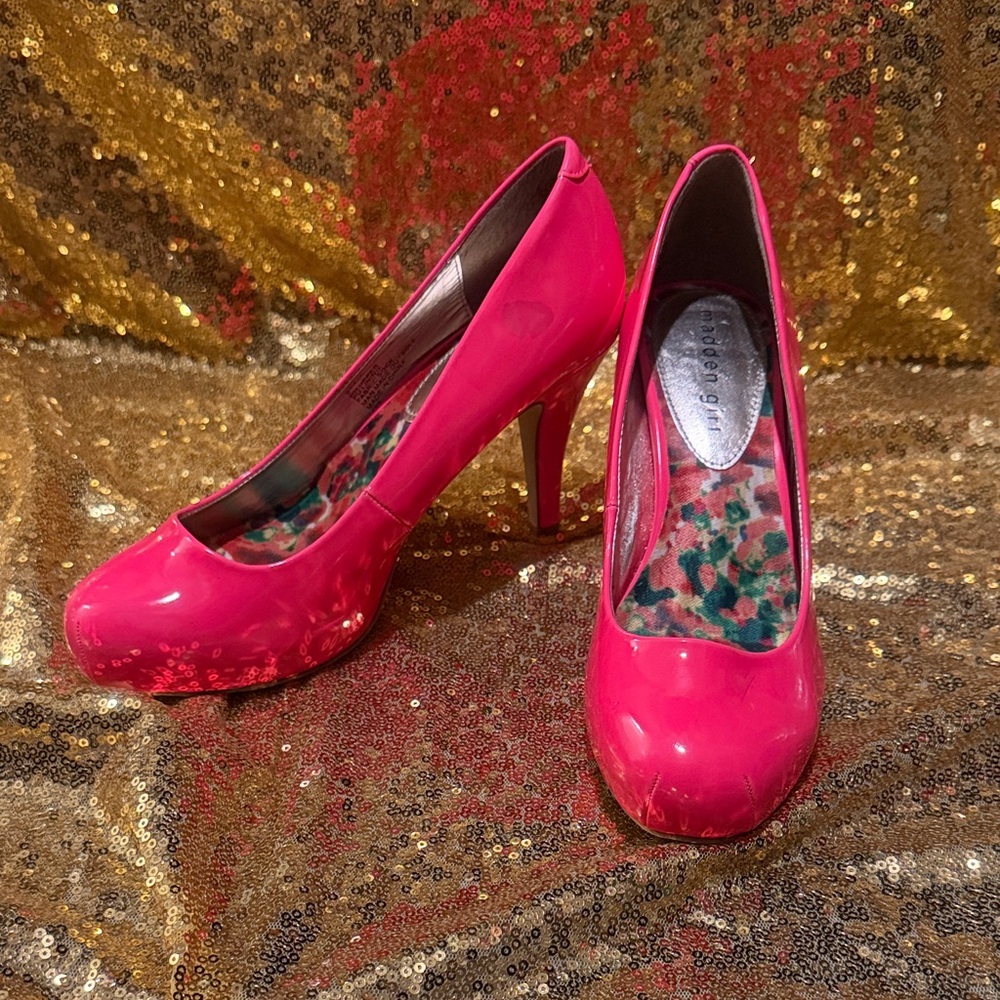 Madden Girl Pink High Heels Pumps